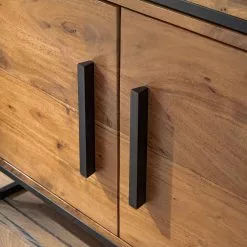 Ars manufacti Regal Woodson IV - Akazie massiv / Eisen - Akazie Hellbraun -Buromobel Verkaufe 1000125843 191112 10033000121 DETAILS P000000001000125843