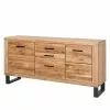 Naturoo Sideboard Loxton - Eiche teilmassiv / Metall - Eiche / Schwarz -Buromobel Verkaufe 1000126040 180723 15304810 IMAGE P000000001000126040