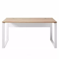 Germania Schreibtisch Lioni - Eiche Navarra Dekor / Weiß -Buromobel Verkaufe 1000126195 180716 12473817 GALLERYIMAGES P000000001000126195