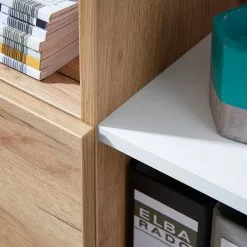 Germania Aktenschrank Lioni ll - Eiche Navarra Dekor / Weiß -Buromobel Verkaufe 1000126234 181009 10480616 GALLERYIMAGES P000000001000126234