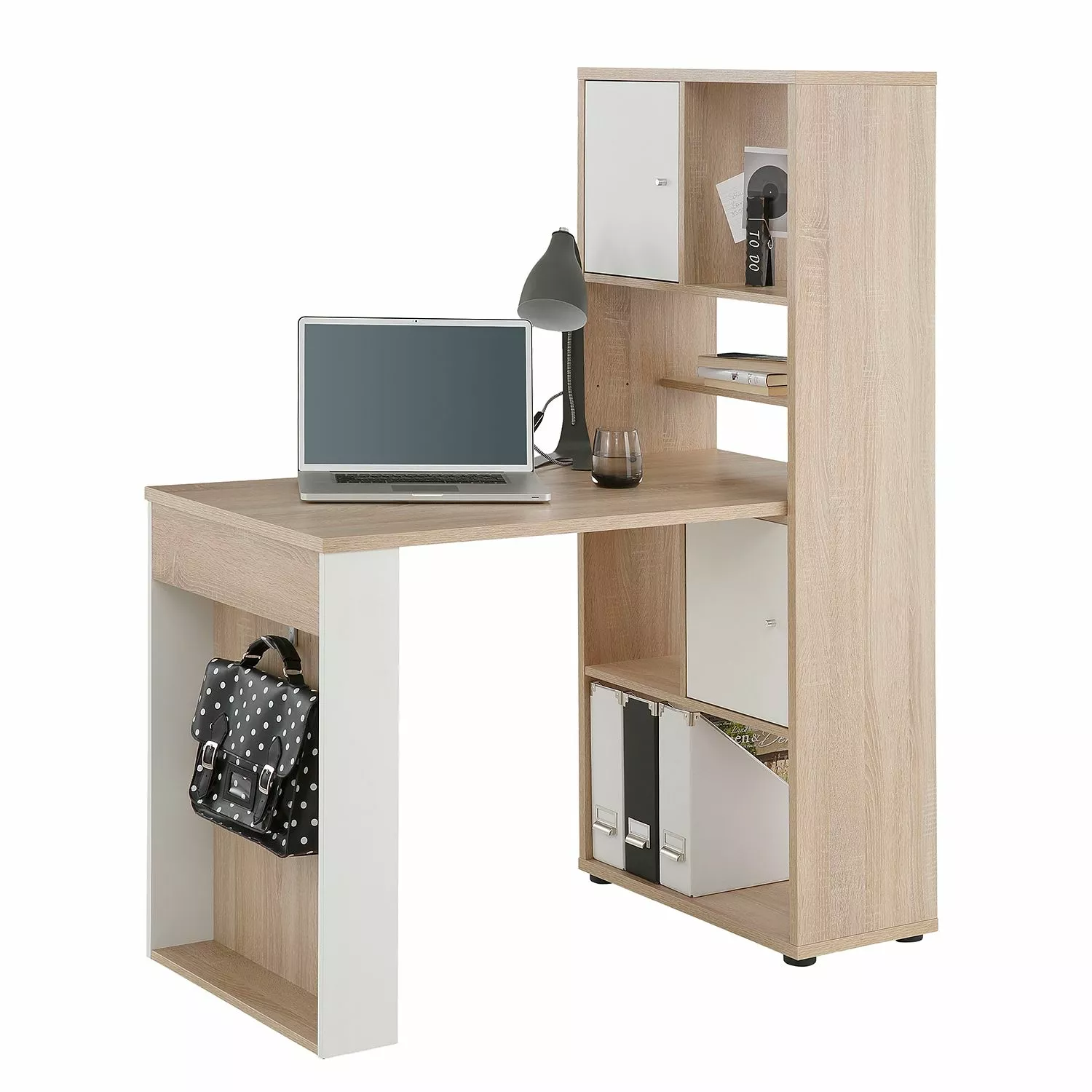 Maja Möbel Schreibtischkombination Grove - Eiche Sonoma Dekor 6 Maja Möbel Schreibtischkombination Grove - Eiche Sonoma Dekor – Bild 4