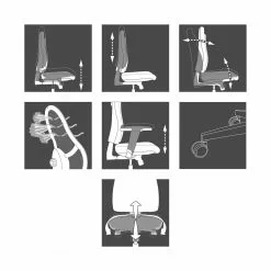 Topstar Bürodrehstuhl Lady Sitness Deluxe - Webstoff - Weiß -Buromobel Verkaufe 1000127458 180807 17584703 ICON GALLERYIMAGES P000000001000127458 icon seal