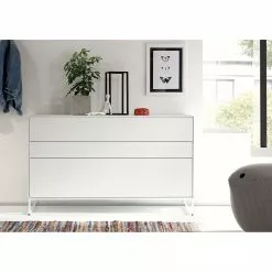 Now! by hülsta Sideboard hülsta now easy II - Lack Reinweiß -Buromobel Verkaufe 1000127796 181004 11135203 MOOD GALLERYIMAGES P000000001000127796 mood