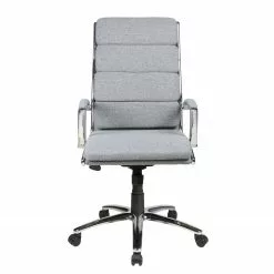 Duo Collection Chefsessel Lennes - Webstoff / Metall - Grau / Chrom -Buromobel Verkaufe 1000129054 180817 15164855 GALLERYIMAGES P000000001000129054