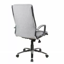 Duo Collection Chefsessel Lennes - Webstoff / Metall - Grau / Chrom -Buromobel Verkaufe 1000129054 180817 15164857 GALLERYIMAGES P000000001000129054