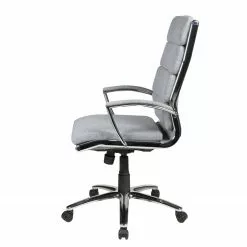 Duo Collection Chefsessel Lennes - Webstoff / Metall - Grau / Chrom -Buromobel Verkaufe 1000129054 180817 15164860 GALLERYIMAGES P000000001000129054