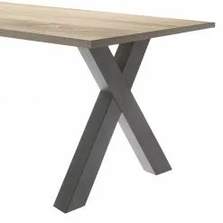 Mooved Schreibtisch Leeton II - Anthrazit / Eiche Sonoma Dekor - Breite: 160 cm -Buromobel Verkaufe 1000131672 180918 124154151 GALLERYIMAGES P000000001000131672