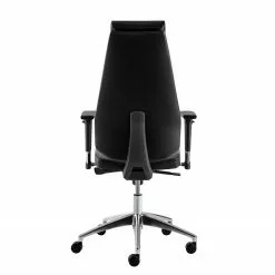 Mayer Sitzmöbel Bürodrehstuhl Lakota - Echtleder / Aluminium - Schwarz / Chrom -Buromobel Verkaufe 1000133111 180919 09514918 GALLERYIMAGES P000000001000133111