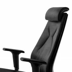 Mayer Sitzmöbel Bürodrehstuhl Lakota - Echtleder / Aluminium - Schwarz / Chrom -Buromobel Verkaufe 1000133111 180919 09515021 GALLERYIMAGES P000000001000133111