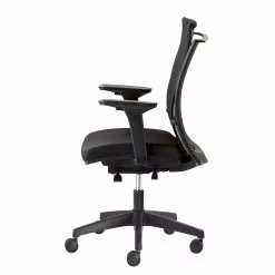 Home24office Bürodrehstuhl Wilton - Webstoff - Schwarz - Mit Armlehnen -Buromobel Verkaufe 1000133117 180919 09515240 GALLERYIMAGES P000000001000133117