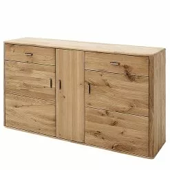 Naturoo Sideboard Forge I - Eiche teilmassiv - Balkaneiche Bianco / Eiche Bianco