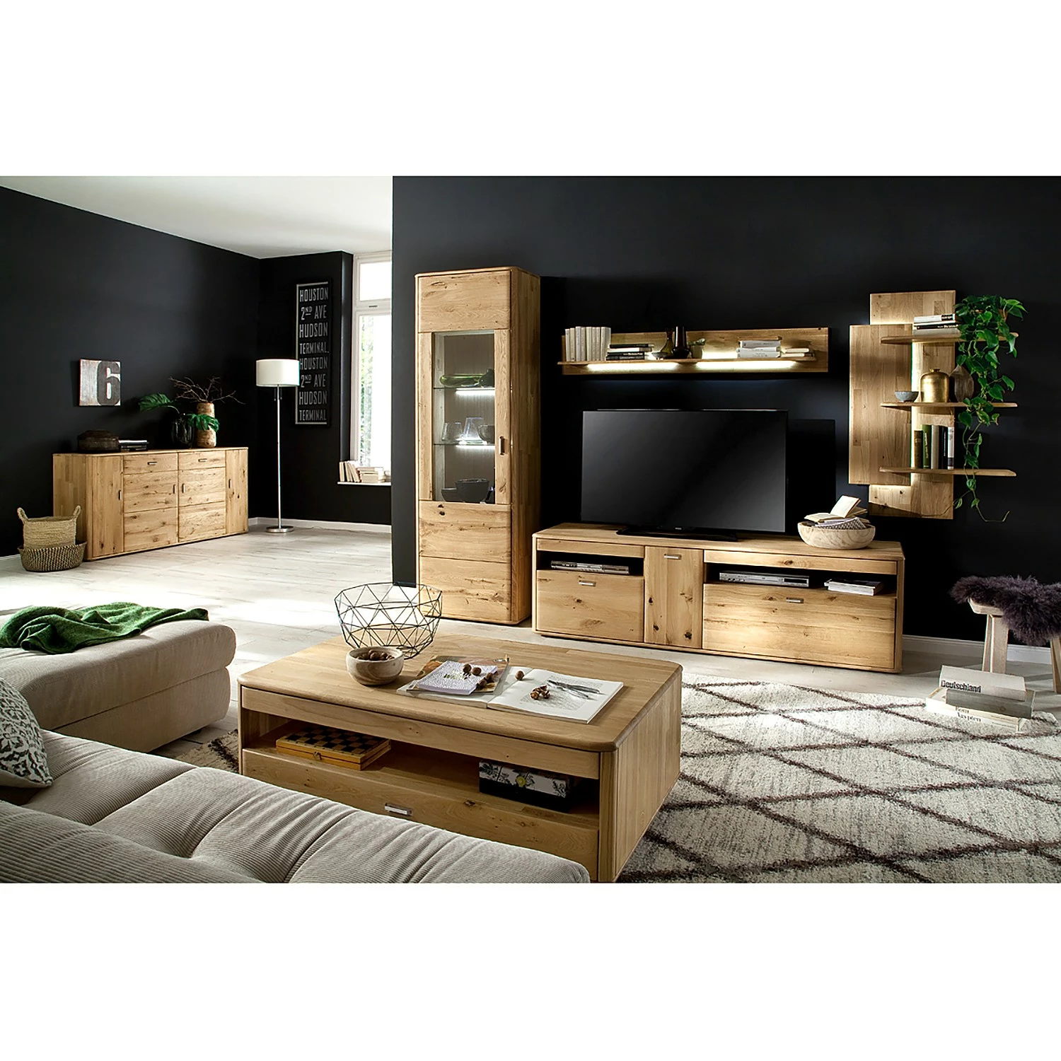 Naturoo Sideboard Forge II - Eiche teilmassiv - Balkaneiche Bianco / Eiche Bianco 5 Naturoo Sideboard Forge II - Eiche teilmassiv - Balkaneiche Bianco / Eiche Bianco – Bild 3