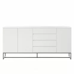 Fredriks Sideboard Zaddy I - Weiß / Schwarz -Buromobel Verkaufe 1000134689 190524 08011500015 GALLERYIMAGES P000000001000134689