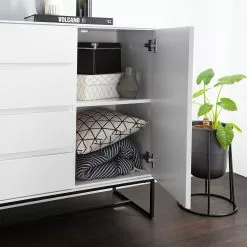 Fredriks Sideboard Zaddy I - Weiß / Schwarz -Buromobel Verkaufe 1000134689 190723 16140800014 MOOD DETAILS P000000001000134689 mood