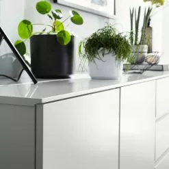 Fredriks Sideboard Zaddy I - Weiß / Schwarz -Buromobel Verkaufe 1000134689 210426 15153300011 DETAILS P000000001000134689