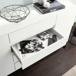Fredriks Sideboard Zaddy I - Weiß / Schwarz -Buromobel Verkaufe 1000134689 210426 15153800013 DETAILS P000000001000134689
