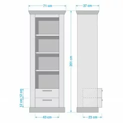 Ridgevalley Regal Lewk - Pinie Weiß Dekor / Pinie Dekor 13 Ridgevalley Regal Lewk - Pinie Weiß Dekor / Pinie Dekor -Buromobel Verkaufe 1000136071 181219 14223700033 GALLERYIMAGES P000000001000136071