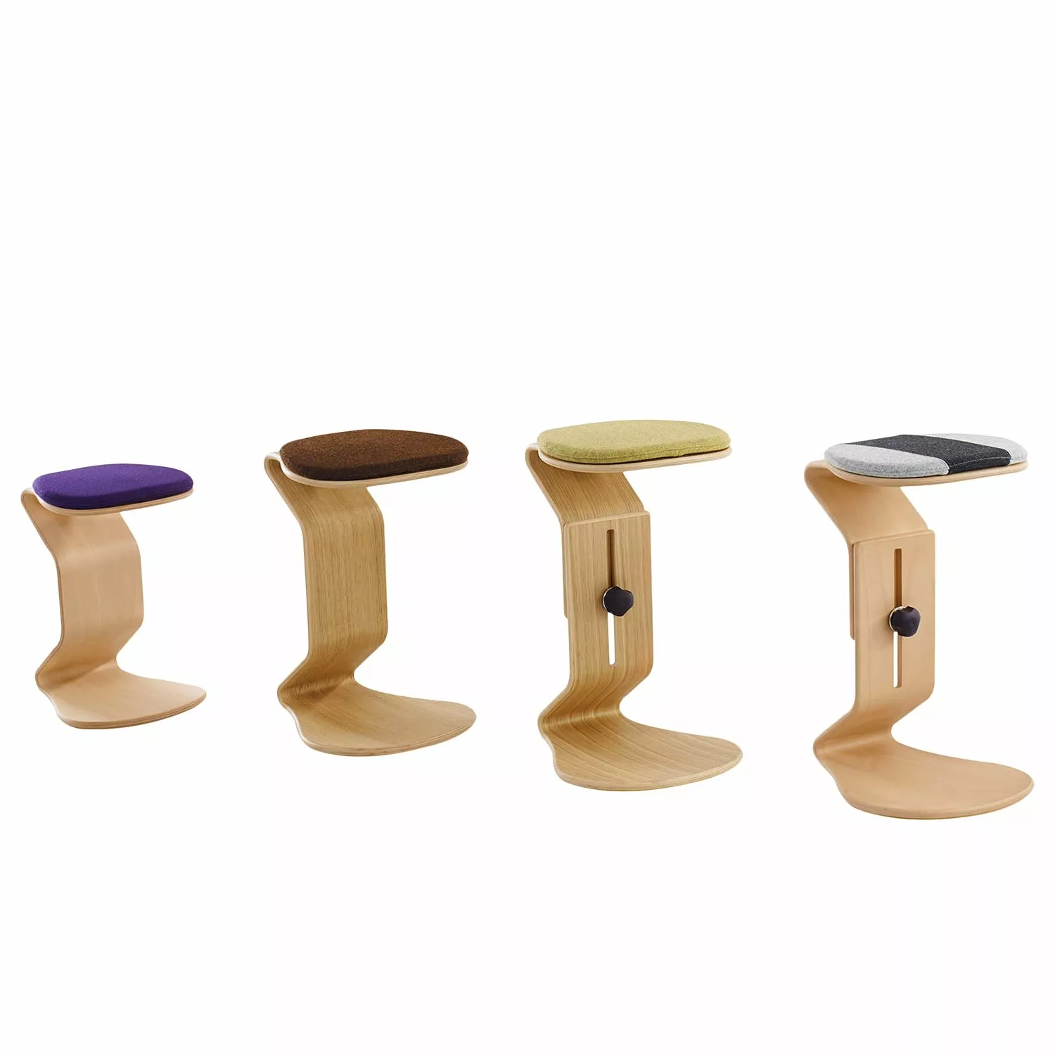 Mayer Sitzmöbel Hocker myERCOLINO - Laneve-Wolle / Echtholzfunier - Anthrazit 8 Mayer Sitzmöbel Hocker myERCOLINO - Laneve-Wolle / Echtholzfunier - Anthrazit – Bild 6