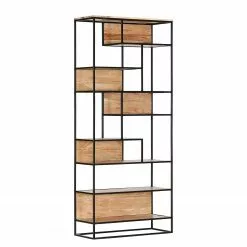 Red Living Regal Mello - Akazie massiv - Akazie Natur / Schwarz