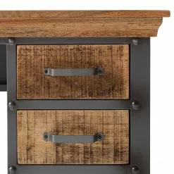 Ars manufacti Schreibtisch Hunter II - Mango massiv / Metall - Mango / Silber -Buromobel Verkaufe 1000150447 210630 15210700011 DETAILS P000000001000150447