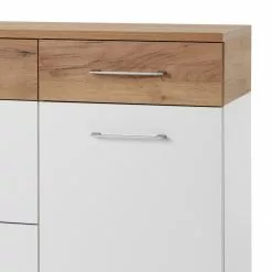 Germania Sideboard Nerola - Weiß / Eiche Navarra Dekor -Buromobel Verkaufe 1000150711 190104 11554500022 GALLERYIMAGES P000000001000150711