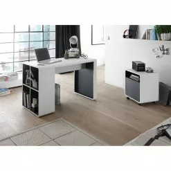 Loftscape Rollcontainer Cooks Hill - Matt Anthrazit / Matt Weiß -Buromobel Verkaufe 1000150738 190110 15124600007 MOOD GALLERYIMAGES P000000001000150738 mood