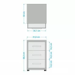 Maja Möbel Rollcontainer Set Plus - Eiche Dekor 9 Maja Möbel Rollcontainer Set Plus - Eiche Dekor -Buromobel Verkaufe 1000152692 190123 10093100030 GALLERYIMAGES P000000001000152692