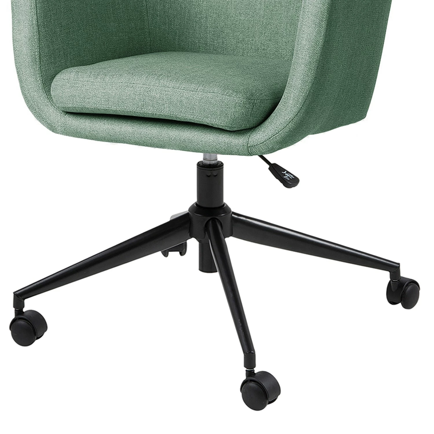 Mørteens Bürodrehstuhl Nicholas II - Webstoff Cors: Mintgrau - Schwarz 9 Mørteens Bürodrehstuhl Nicholas II - Webstoff Cors: Mintgrau - Schwarz – Bild 7