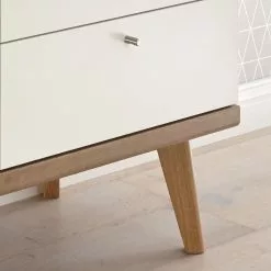 Norrwood Kommode Gyland - Matt Weiß / Eiche Riviera Dekor -Buromobel Verkaufe 1000164005 190307 08392100036 GALLERYIMAGES P000000001000164005