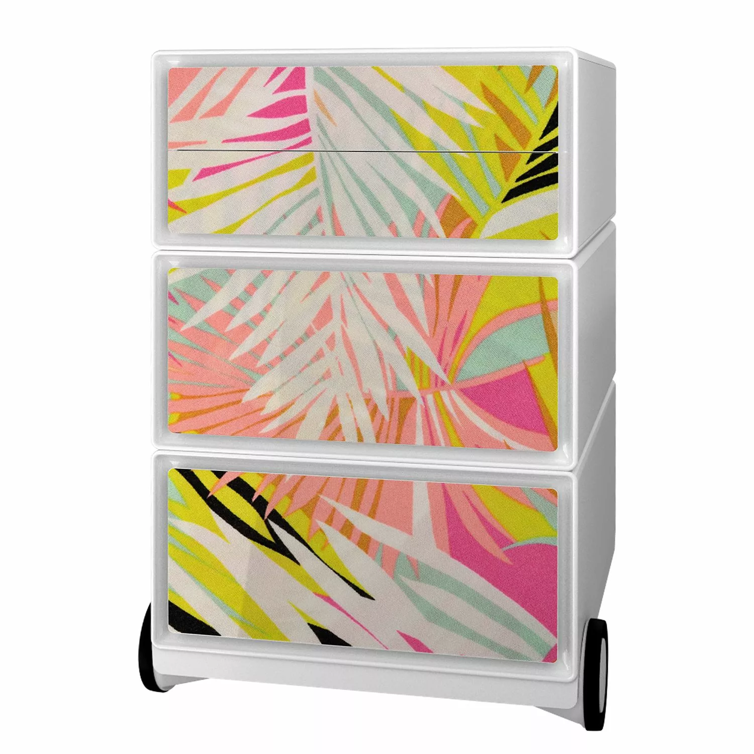 EasyOffice by Paperflow Rollcontainer easyBox Color II - Kunststoff - Weiß 3 EasyOffice by Paperflow Rollcontainer easyBox Color II - Kunststoff - Weiß