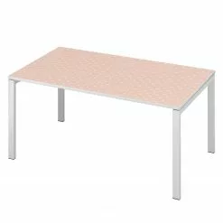 EasyOffice by Paperflow Schreibtisch easyDesk Vintage II - Weiß - Breite: 140 cm