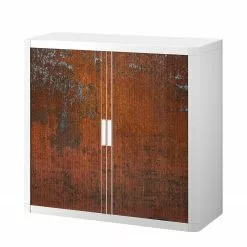 EasyOffice by Paperflow Aktenschrank easyOffice Industrial I - Kunststoff - Weiß