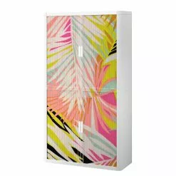 EasyOffice by Paperflow Aktenschrank easyOffice Color IV - Kunststoff - Weiß