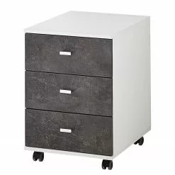 Germania Büroset Altino II (2-teilig) - Basalt / Weiß -Buromobel Verkaufe 1000166786 190329 13034200261 GALLERYIMAGES P000000001000166786