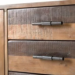 Ars manufacti Sideboard Tamati II - Pinie massiv / Eisen - Pinie / Schwarz -Buromobel Verkaufe 1000166787 191011 15391700014 DETAILS P000000001000166787