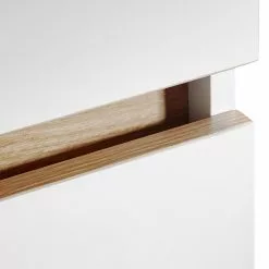 Jahnke Schreibtisch CLUB C 145 E - Weiß / Kerneiche Dekor -Buromobel Verkaufe 1000168497 190328 12555200053 GALLERYIMAGES P000000001000168497