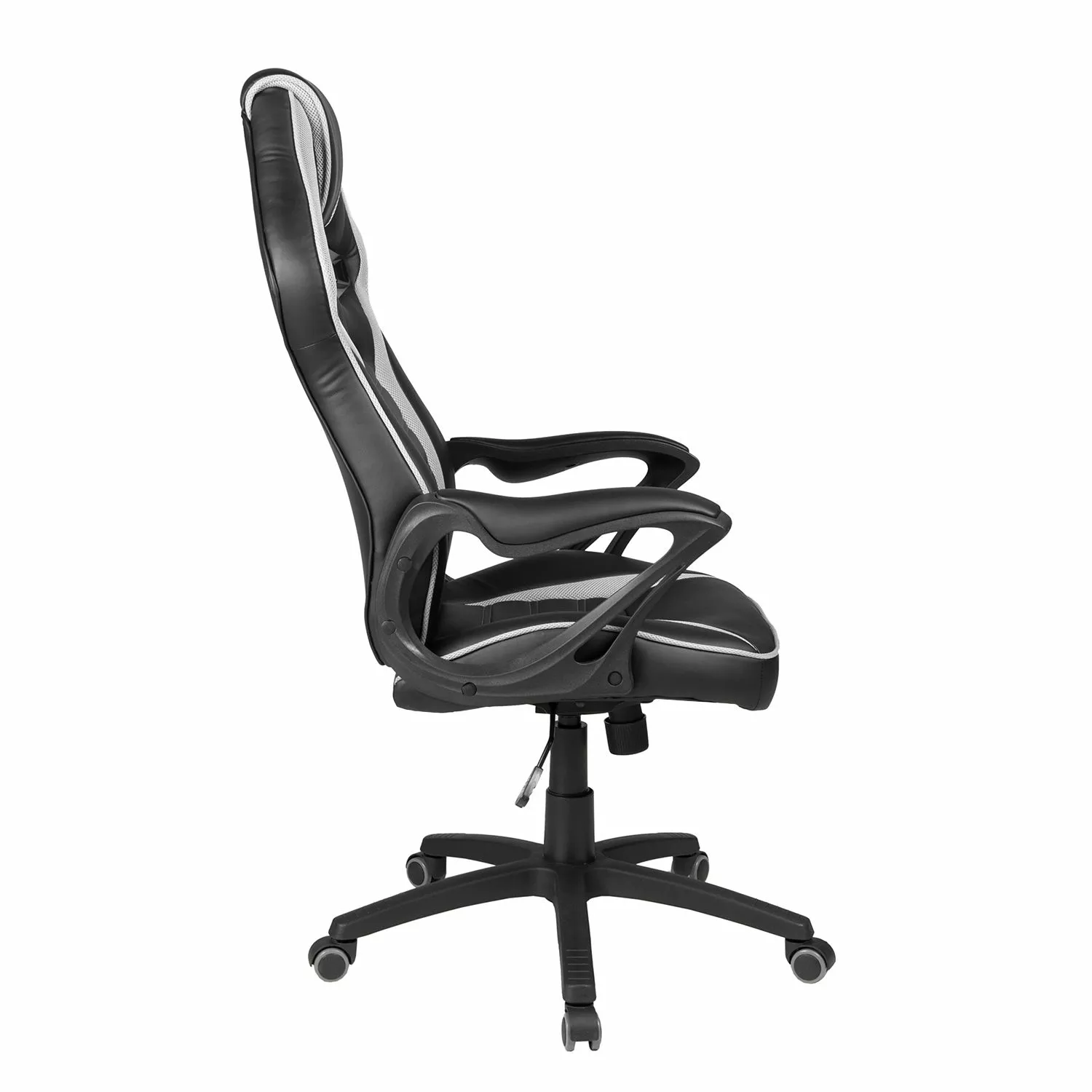 Duo Collection Gaming Chair Splash - Kunstleder / Kunststoff - Schwarz / Hellgrau 7 Duo Collection Gaming Chair Splash - Kunstleder / Kunststoff - Schwarz / Hellgrau – Bild 5