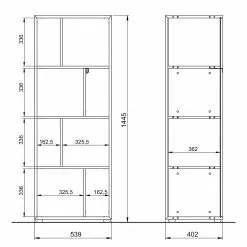Germania Regal Coruna - Eiche Grandson Dekor -Buromobel Verkaufe 1000168942 190403 11353600071 GALLERYIMAGES P000000001000168942