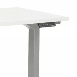 Maja Möbel Schreibtisch eDJUST I - Weiß / Platingrau -Buromobel Verkaufe 1000170541 190423 11482000090 GALLERYIMAGES P000000001000170541