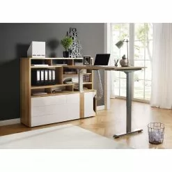 Maja Möbel Schreibtisch eDJUST I - Eiche Riviera Dekor / Platingrau 10 Maja Möbel Schreibtisch eDJUST I - Eiche Riviera Dekor / Platingrau -Buromobel Verkaufe 1000170562 190513 15362700032 MOOD GALLERYIMAGES P000000001000170562 mood