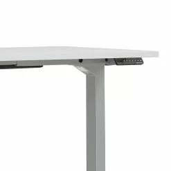 Maja Möbel Schreibtisch eDJUST III - Hellgrau / Platingrau -Buromobel Verkaufe 1000170565 190423 11483200239 GALLERYIMAGES P000000001000170565