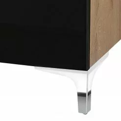 Maja Möbel Sideboard Shino IV - Glas Schwarz / Eiche Riviera Dekor 9 Maja Möbel Sideboard Shino IV - Glas Schwarz / Eiche Riviera Dekor -Buromobel Verkaufe 1000170641 190418 12394200186 GALLERYIMAGES P000000001000170641