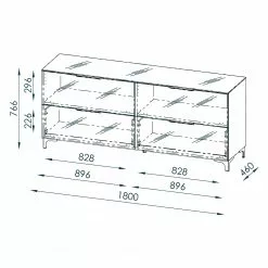 Maja Möbel Sideboard Shino III - Glas Schwarz / Eiche Riviera Dekor 10 Maja Möbel Sideboard Shino III - Glas Schwarz / Eiche Riviera Dekor -Buromobel Verkaufe 1000170645 190418 12394300197 GALLERYIMAGES P000000001000170645