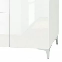 Maja Möbel Sideboard Shino IV - Glas Weiß / Weiß -Buromobel Verkaufe 1000170646 190418 12394300203 GALLERYIMAGES P000000001000170646