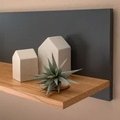 Mørteens Wandboard Lindholm - Eiche teilmassiv - Matt Grau -Buromobel Verkaufe 1000170822 200108 13510000010 DETAILS P000000001000170822