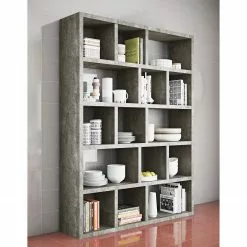 Temahome Regal Berlin - Beton Dekor - 150 x 198 cm -Buromobel Verkaufe 1000171062 201016 13305300387 MOOD DETAILS P000000001000171062 mood