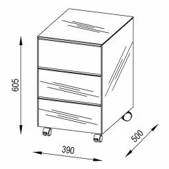 Maja Möbel Rollcontainer YES - Weiß -Buromobel Verkaufe 1000171084 190416 11091500113 GALLERYIMAGES P000000001000171084