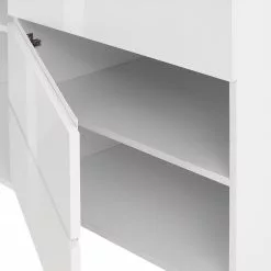 Maja Möbel Schreibtisch Hjerm - Hochglanz Weiß / Matt Weiß -Buromobel Verkaufe 1000172792 190510 08430500070 GALLERYIMAGES P000000001000172792