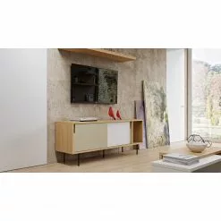 Temahome Sideboard Noa II - Weiß / Steingrau - Eiche -Buromobel Verkaufe 1000172913 201016 13360000506 MOOD DETAILS P000000001000172913 mood