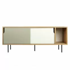 Temahome Sideboard Noa II - Weiß / Steingrau - Eiche -Buromobel Verkaufe 1000172913 201016 13360400507 DETAILS P000000001000172913